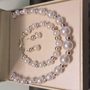 Necklace, Bracelet, Earring Set